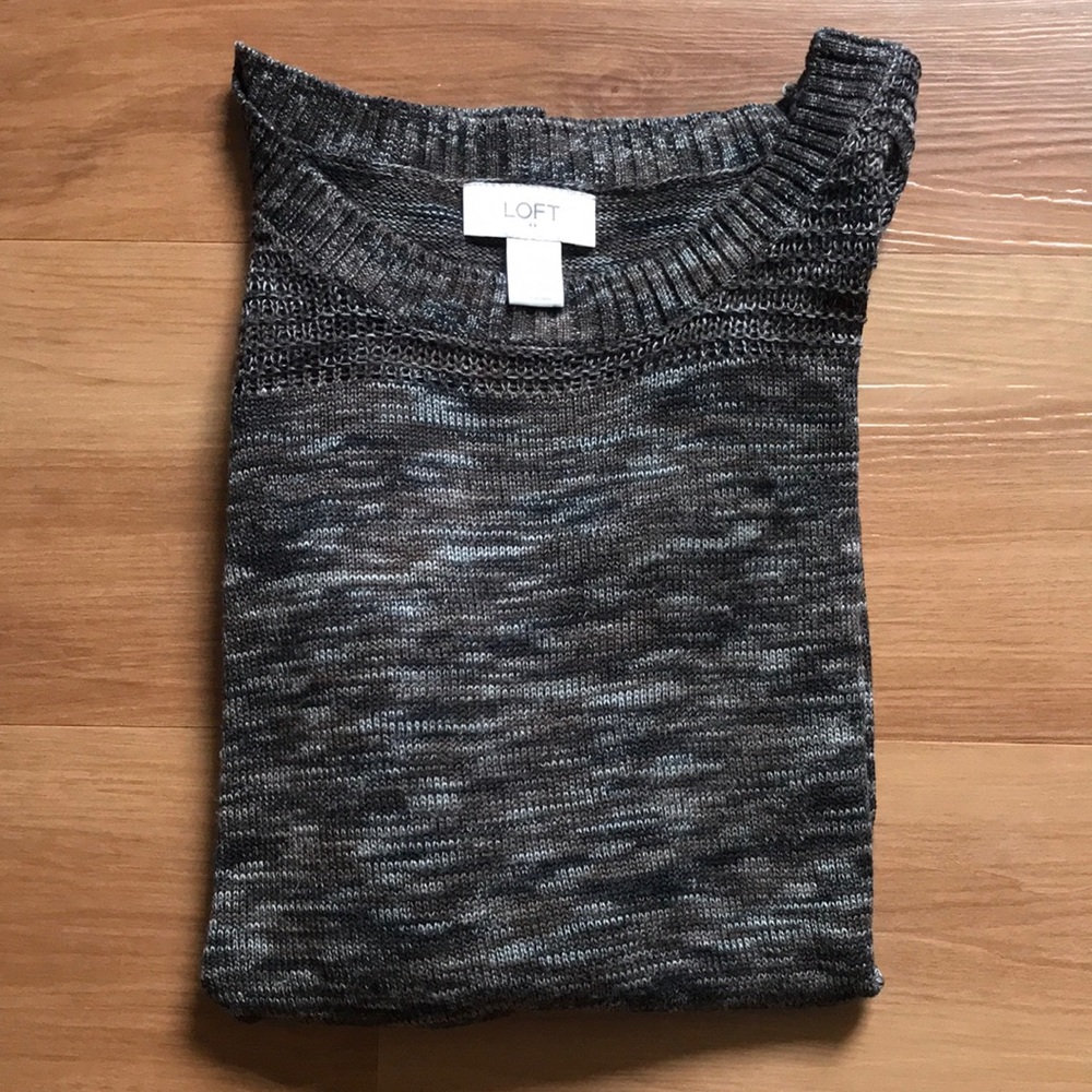 Loft Brown Sweater. Size small.